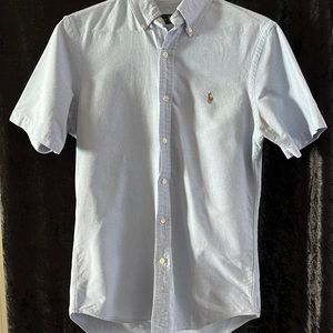 Ralph Lauren Light Blue Button Up Shirt